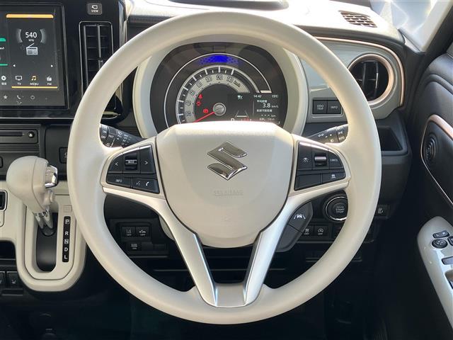 ワゴンＲスマイル ハイブリッドＸ　届出済未使用車／純正９型ナビ／全方位カメラ／保証書／取扱説明書／レーダークルーズコントロール／ＵＳＢ／前席シートヒーター／両側パワースライドドア／コーナーセンサー前後／ヘッドアップディスプレイ／ＬＥＤ（11枚目）