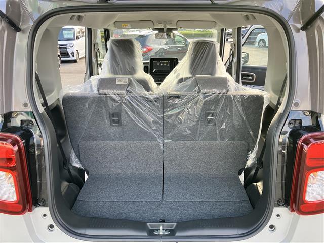 ワゴンＲスマイル ハイブリッドＸ　届出済未使用車／純正９型ナビ／全方位カメラ／保証書／取扱説明書／レーダークルーズコントロール／ＵＳＢ／前席シートヒーター／両側パワースライドドア／コーナーセンサー前後／ヘッドアップディスプレイ／ＬＥＤ（37枚目）