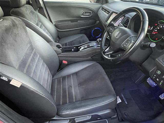 ヴェゼル ハイブリッドＲＳ・ホンダセンシング　純正ナビ／ホンダセンシング／バックカメラ／Ｄ＋Ｎ席シートヒーター／パドルシフト／クルコン／純正アルミホイール／純正フロアマット／レーンキープアシスト／ＥＴＣ／横滑り防止装置／キセノンヘッドライト（35枚目）