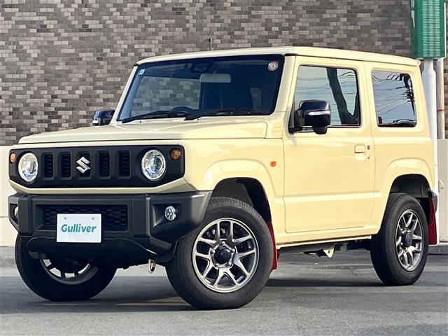 ジムニー ＸＣ　社外ＤＡ／ターボ／ＥＴＣ／前席シートヒーター／４ＷＤ／スマートキー／スペアキー１本／クルコン／ＥＴＣ／純正フロアマット／背面タイヤ／センターデフロック／レーンキープアシスト／ダウンヒルアシスト／ＬＥＤ（3枚目）