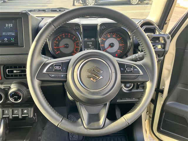 ジムニー ＸＣ　社外ＤＡ／ターボ／ＥＴＣ／前席シートヒーター／４ＷＤ／スマートキー／スペアキー１本／クルコン／ＥＴＣ／純正フロアマット／背面タイヤ／センターデフロック／レーンキープアシスト／ダウンヒルアシスト／ＬＥＤ（11枚目）