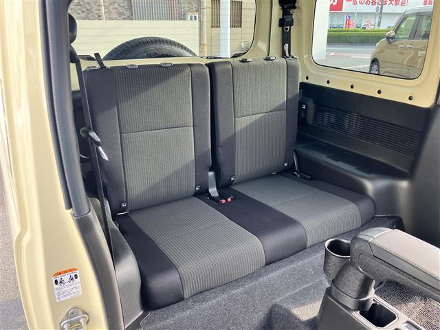 ジムニー ＸＣ　社外ＤＡ／ターボ／ＥＴＣ／前席シートヒーター／４ＷＤ／スマートキー／スペアキー１本／クルコン／ＥＴＣ／純正フロアマット／背面タイヤ／センターデフロック／レーンキープアシスト／ダウンヒルアシスト／ＬＥＤ（34枚目）