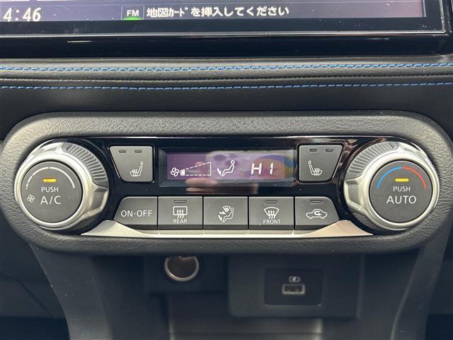 キックス オーテック　純正９型ナビ／全方位カメラ／プロパイロット／ＥＴＣ／ドラレコ／ＵＳＢ／純正フロアマット／純正アルミホイール／ステアリングヒーター／デジタルインナーミラー／コーナーセンサー前後／オートライト／衝突軽減（22枚目）