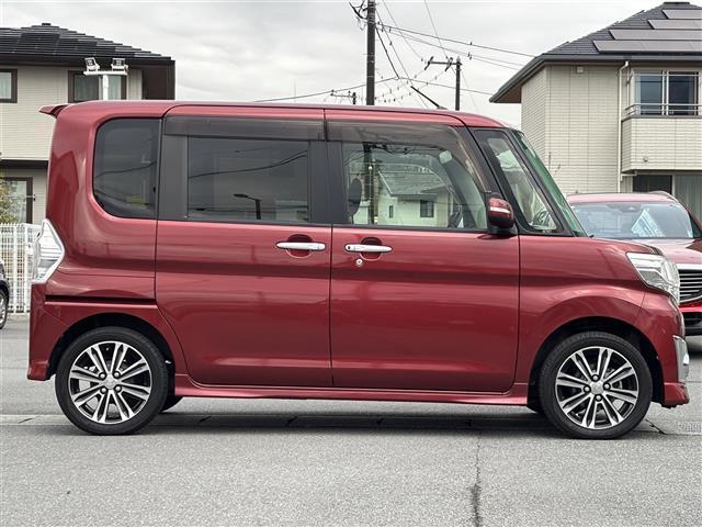 タント カスタムＲＳ　ＳＡ　ＳＤナビ／ターボ／ドラレコ前後／ターボ／ＥＴＣ／両側パワスラ／純正アルミホイール／盗難防止装置／オートライト／ＬＥＤヘッドライト／Ｗエアバッグ／衝突軽減システム／横滑り防止装置／地図ＳＤ無し（8枚目）