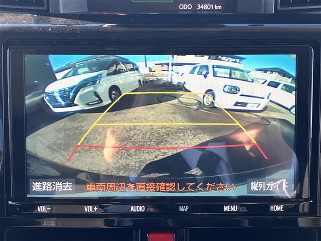 ルーミー カスタムＧ－Ｔ　純正９型ナビ／Ｂカメラ／ドラレコ前後／ＥＴＣ／保証書／記録簿／取扱説明書／レーダークルコン／ＵＳＢ／純正フロアマット／シートヒーター／ワイヤレス充電／レーダー探知機／ドアハンドルプロテクター／車線維持（28枚目）