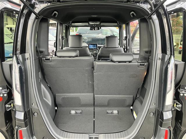 Ｎ－ＢＯＸカスタム ターボ　純正８型ＤＡ／Ｂカメラ／ホンダセンシング／純正ＥＴＣ／純正フロアマット／パドルシフト／ターボ／ＵＳＢ／ベンチシート／ハーフレザーシート／前席シートヒーター／両側パワスラ／純正アルミ／オートライト（33枚目）