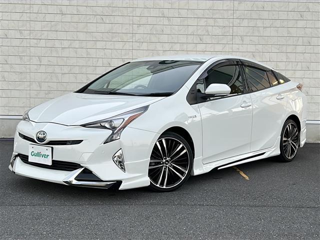 プリウス Ｓセーフティプラス　ＴｏｙｏｔａＳａｆｅｔｙＳｅｎｓｅ　モデリスタフルエアロ　純正ＳＤナビ　ＢＴ　ＣＤ　ＤＶＤ　フルセグ　バックカメラ　レーダークルーズコントロール　社外１８インチアルミホイール　ＬＥＤオートライト（29枚目）