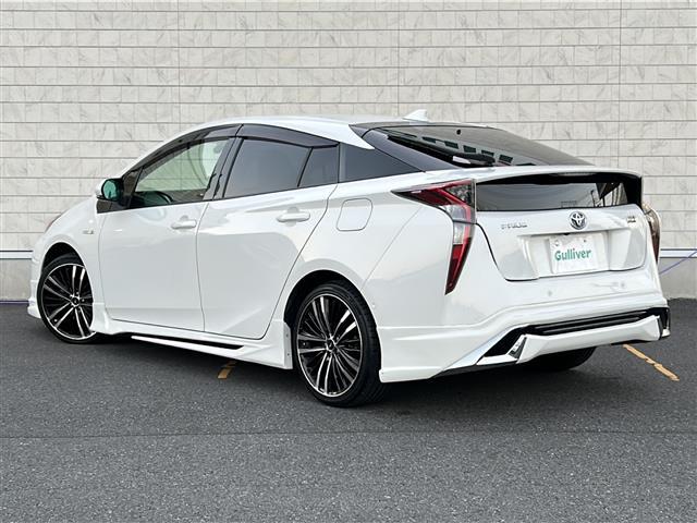 プリウス Ｓセーフティプラス　ＴｏｙｏｔａＳａｆｅｔｙＳｅｎｓｅ　モデリスタフルエアロ　純正ＳＤナビ　ＢＴ　ＣＤ　ＤＶＤ　フルセグ　バックカメラ　レーダークルーズコントロール　社外１８インチアルミホイール　ＬＥＤオートライト（43枚目）