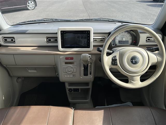 アルトラパン Ｘ　☆ワンオーナー☆純正ナビ　　【フルセグ、ＢＴ、ＣＤ】☆バックカメラ☆全方位カメラ☆レーダーブレーキサポート☆横滑り防止☆アイドリングストップ☆レザー調シートカバー☆純正１４インチＡＷ☆ＨＩＤライト（42枚目）