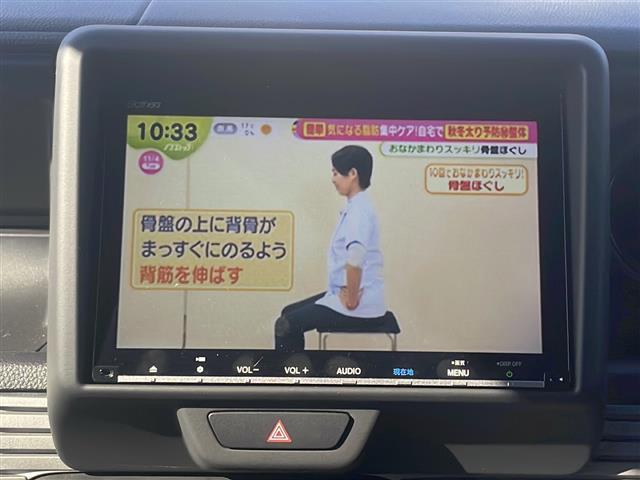 N-VAN+スタイル ファン・ホンダセンシング 無限Fエアロ&ハイドロFミラー ボンネット艶消黒ラッピング仕様 フロントパネル&リアパネル黒仕様 ブラックホイールCP&A 純正ナビ(VXM-197FEi)【フルセグTV/BT/DVD/CD】(8枚目)