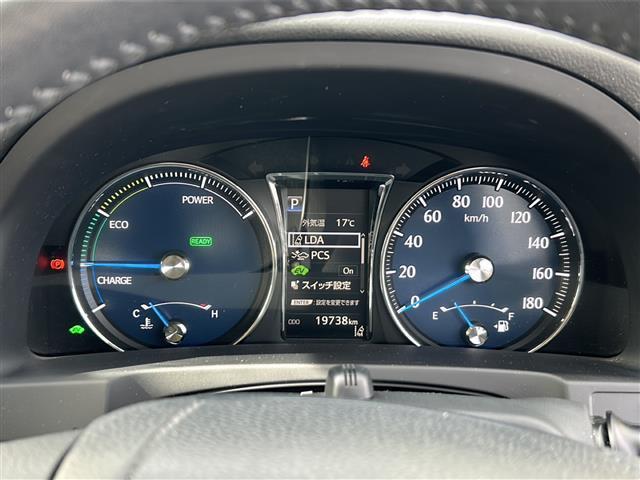 クラウンハイブリッド ロイヤル ワンオーナー レーンキープアシスト 衝突軽減 純正SDナビ BT CD DVD ワンセグ バックカメラ クルーズコントロール 純正16インチアルミホイール HIDオートライト オートマティックハイビー(8枚目)