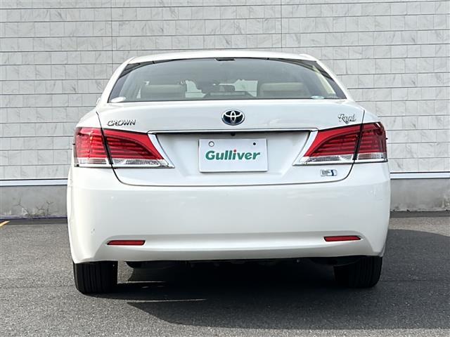クラウンハイブリッド ロイヤル ワンオーナー レーンキープアシスト 衝突軽減 純正SDナビ BT CD DVD ワンセグ バックカメラ クルーズコントロール 純正16インチアルミホイール HIDオートライト オートマティックハイビー(36枚目)