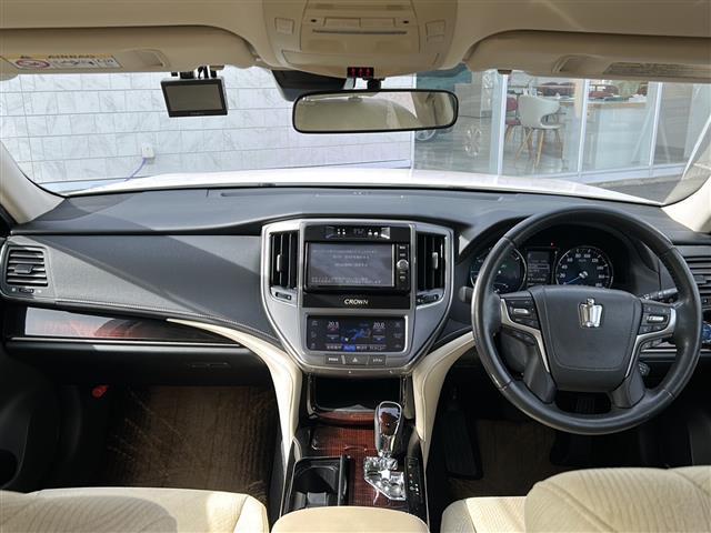 クラウンハイブリッド ロイヤル ワンオーナー レーンキープアシスト 衝突軽減 純正SDナビ BT CD DVD ワンセグ バックカメラ クルーズコントロール 純正16インチアルミホイール HIDオートライト オートマティックハイビー(40枚目)