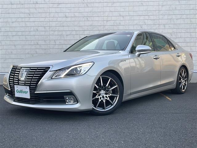 クラウンハイブリッド ロイヤルサルーン　純正ナビ【ワンセグＴＶ／ＢＴ／ＤＶＤ／ＣＤ】バックカメラ　横滑り防止装置　衝突被害軽減システム　クルーズコントロール　パワーシート　社外１８インチアルミホイール（ＬＥＯＮＩＳ）ＨＩＤオートライト（28枚目）