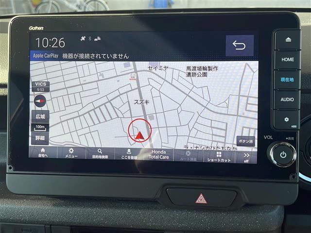 Ｎ－ＢＯＸカスタム ベースグレード　ワンオーナー　純正ナビ【ＢＴ／ＣＤ／ＤＶＤ】バックカメラ　両側パワースライドドア　シートヒーター　レーンキープアシスト　レーダークルーズコントロール　シートバックテーブル　リアパーキングアシスト（7枚目）