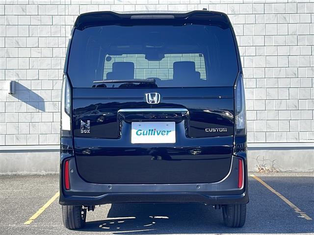 Ｎ－ＢＯＸカスタム ベースグレード　ワンオーナー　純正ナビ【ＢＴ／ＣＤ／ＤＶＤ】バックカメラ　両側パワースライドドア　シートヒーター　レーンキープアシスト　レーダークルーズコントロール　シートバックテーブル　リアパーキングアシスト（26枚目）