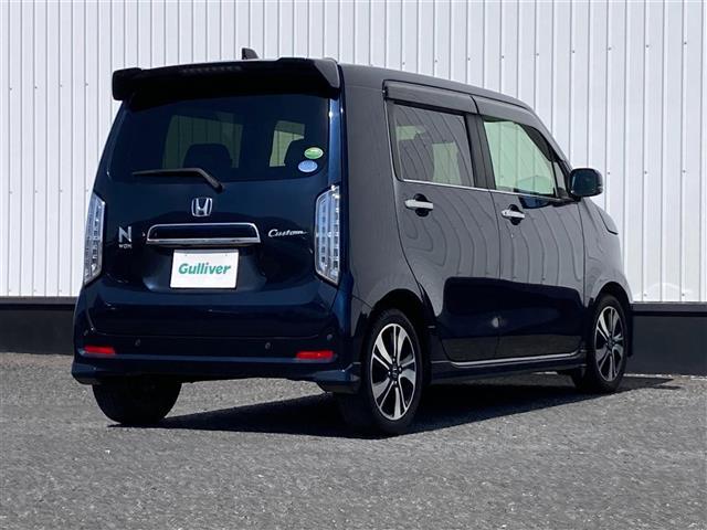 Ｎ－ＷＧＮカスタム Ｌ・ターボホンダセンシング　純正ナビ　バックカメラ　衝突被害軽減ブレーキ　レーンキープアシスト　コーナーセンサー　クルーズコントロール　パドルシフト　オートライト　ＥＴＣ　ドアバイザー（41枚目）