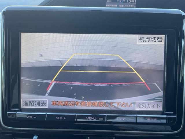 ヴォクシー V ワンオーナー 純正9インチナビ フルセグTV Bluetooth接続 DVD再生 フリップダウンモニター クルコン 両側パワスラ プッシュスタート スマートキー スペアキー Bカメラ ビルトインETC(15枚目)