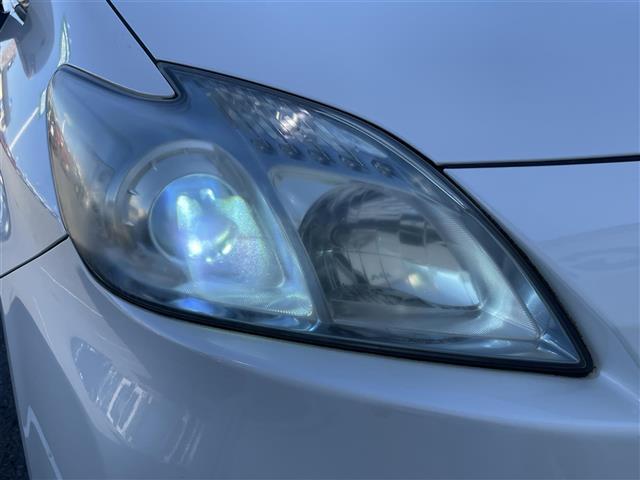 プリウス S ワンオーナー 純正ナビ フルセグTV Bluetooth接続 DVD再生 プッシュスタート スマートキー スペアキー Bカメラ ETC ドラレコ 社外HIDオートライト ステアリングスイッチ(29枚目)