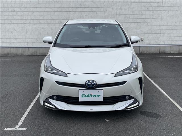 プリウス A 純正ナビ フルセグTV Bluetooth接続 DVD再生 パークアシスト HUD 追従クルコン プッシュスタート スマートキー スペアキー D席パワーシート LEDオートライト オートハイビーム(34枚目)