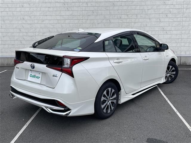 プリウス A 純正ナビ フルセグTV Bluetooth接続 DVD再生 パークアシスト HUD 追従クルコン プッシュスタート スマートキー スペアキー D席パワーシート LEDオートライト オートハイビーム(37枚目)