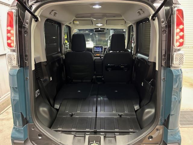 スペーシアギア ハイブリッドXZ ターボ 社外ナビ フルセグTV Bluetooth パドルシフト デュアルカメラブレーキサポート 純正AW 保証書 取扱説明書 レーダークルコン バックカメラ DVD シートヒーター 両側パワスラ LED(28枚目)