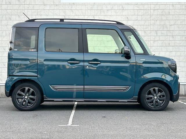 スペーシアギア ハイブリッドXZ ターボ 社外ナビ フルセグTV Bluetooth パドルシフト デュアルカメラブレーキサポート 純正AW 保証書 取扱説明書 レーダークルコン バックカメラ DVD シートヒーター 両側パワスラ LED(36枚目)