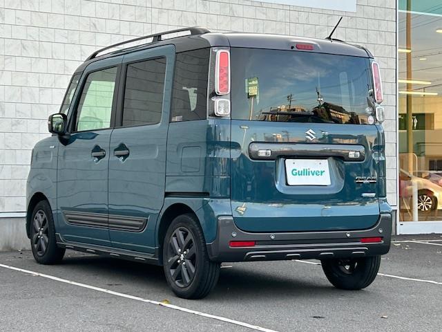 スペーシアギア ハイブリッドXZ ターボ 社外ナビ フルセグTV Bluetooth パドルシフト デュアルカメラブレーキサポート 純正AW 保証書 取扱説明書 レーダークルコン バックカメラ DVD シートヒーター 両側パワスラ LED(43枚目)