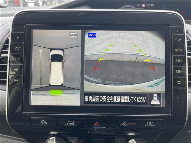 セレナ e-パワー ハイウェイスターV 純正10インチナビ フルセグTV Bluetooth接続 DVD再生 プロパイロット アラウンドビューモニター BSM エマージェンシーブレーキ 両側パワスラ 電動P・オートブレーキホールド LED(12枚目)