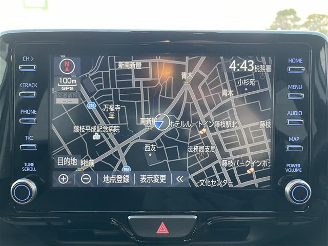 ヤリスクロス ハイブリッドG 純正ディスプレイナビ AppleCarPlay 360度カメラ バックカメラ プリクラッシュ レーダークルコン アドバンストパーク ブラインドスポットモニター コーナーセンサー オートブレーキホールド(12枚目)