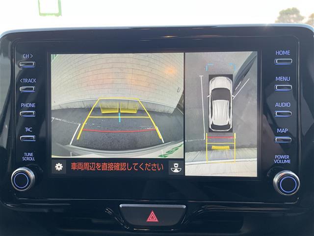 ヤリスクロス ハイブリッドG 純正ディスプレイナビ AppleCarPlay 360度カメラ バックカメラ プリクラッシュ レーダークルコン アドバンストパーク ブラインドスポットモニター コーナーセンサー オートブレーキホールド(14枚目)