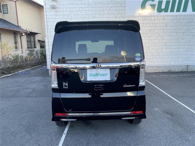 N-BOXカスタム G・ターボLパッケージ 社外ナビ フルセグTV Bluetooth接続 CTBA 両側パワスラ クルコン Bカメラ プッシュスタート スマートキー ベンチシート ハーフレザーシート HIDオートライト ビルトインETC(32枚目)