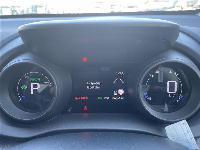 ヤリスクロス ハイブリッドＧ　ワンオーナー　純正ナビＴＶ　バックカメラ　クリアランスソナー　レーダークルーズコントロール　トヨタセーフティセンス　プリクラッシュセーフティ　レーンアシスト　電動パーキングブレーキ　オートホールド（5枚目）