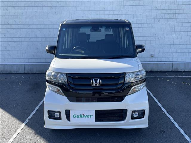 Ｎ－ＢＯＸカスタム ２トーンカラースタイル　Ｇ・ターボＬパッケージ　純正ナビ　フルセグＴＶ　Ｂｌｕｅｔｏｏｔｈ接続　ＤＶＤ再生　クルコン　ＣＴＢＡ　両側パワスラ　プッシュスタート　スマートキー　スペアキー　Ｂカメラ　ＨＩＤオートライト（34枚目）