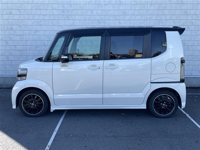 Ｎ－ＢＯＸカスタム ２トーンカラースタイル　Ｇ・ターボＬパッケージ　純正ナビ　フルセグＴＶ　Ｂｌｕｅｔｏｏｔｈ接続　ＤＶＤ再生　クルコン　ＣＴＢＡ　両側パワスラ　プッシュスタート　スマートキー　スペアキー　Ｂカメラ　ＨＩＤオートライト（40枚目）