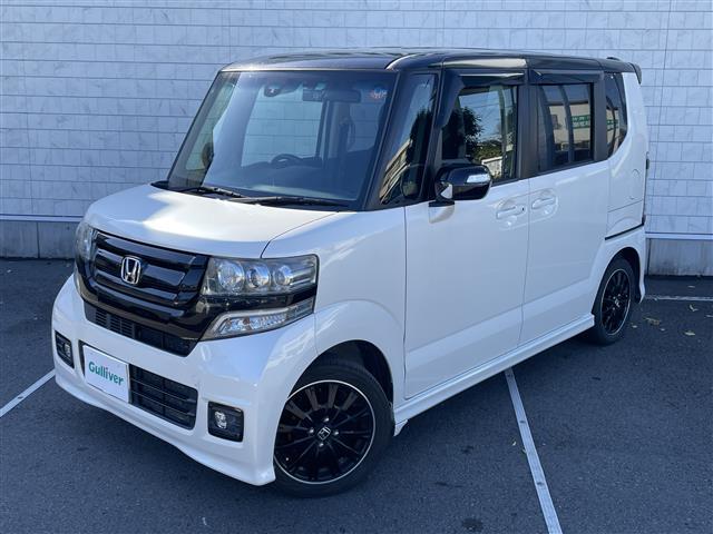 Ｎ－ＢＯＸカスタム ２トーンカラースタイル　Ｇ・ターボＬパッケージ　純正ナビ　フルセグＴＶ　Ｂｌｕｅｔｏｏｔｈ接続　ＤＶＤ再生　クルコン　ＣＴＢＡ　両側パワスラ　プッシュスタート　スマートキー　スペアキー　Ｂカメラ　ＨＩＤオートライト（41枚目）