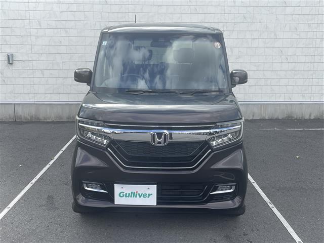 Ｎ－ＢＯＸカスタム Ｇ・Ｌターボホンダセンシング　Ｂｌｕｅｔｏｏｔｈ接続　ＤＶＤ再生　両側パワスラ　ホンダセンシング　衝突軽減システム　追従クルコン　プッシュスタート　スマートキー　スペアキー　Ｂカメラ　ハーフレザー　ベンチシート　ＬＥＤオートライト（34枚目）