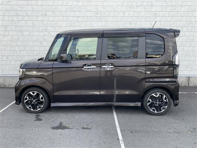 Ｎ－ＢＯＸカスタム Ｇ・Ｌターボホンダセンシング　Ｂｌｕｅｔｏｏｔｈ接続　ＤＶＤ再生　両側パワスラ　ホンダセンシング　衝突軽減システム　追従クルコン　プッシュスタート　スマートキー　スペアキー　Ｂカメラ　ハーフレザー　ベンチシート　ＬＥＤオートライト（40枚目）