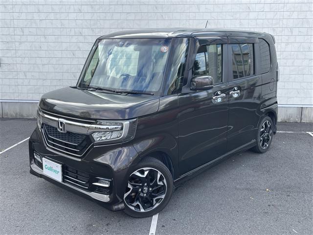 Ｎ－ＢＯＸカスタム Ｇ・Ｌターボホンダセンシング　Ｂｌｕｅｔｏｏｔｈ接続　ＤＶＤ再生　両側パワスラ　ホンダセンシング　衝突軽減システム　追従クルコン　プッシュスタート　スマートキー　スペアキー　Ｂカメラ　ハーフレザー　ベンチシート　ＬＥＤオートライト（41枚目）