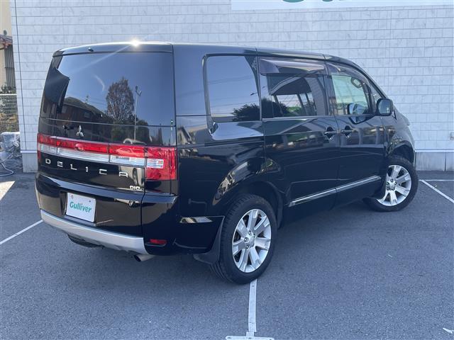 デリカＤ：５ Ｄ　パワーパッケージ　純正ナビ　フルセグＴＶ　Ｂｌｕｅｔｏｏｔｈ接続　ＤＶＤ再生　４ＷＤ　両側パワスラ　クルコン　スマートキー　ＥＴＣ　ドラレコ　前席シートＨ　社外レザー調シートカバー　ＨＩＤオートライト（37枚目）