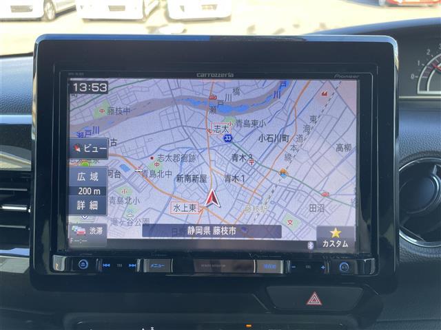 Ｎ－ＢＯＸカスタム Ｇ・Ｌホンダセンシング　社外ナビ　フルセグＴＶ　Ｂｌｕｅｔｏｏｔｈ接続　ＤＶＤ再生　追従クルコン　ホンダセンシング　衝突軽減　Ｂカメラ　片側パワスラ　プッシュスタート　スマートキー　ＬＥＤオートライト　オートハイビーム（15枚目）