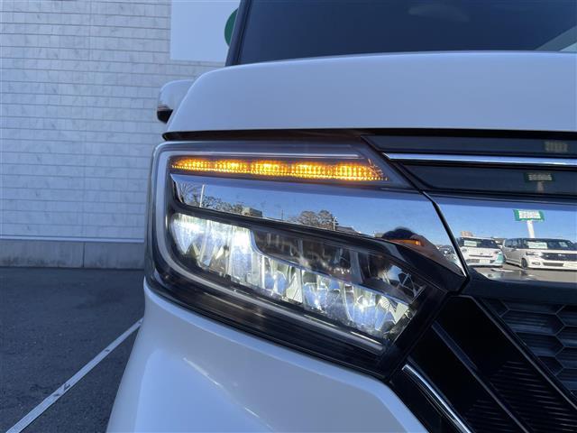 Ｎ－ＢＯＸカスタム Ｇ・Ｌホンダセンシング　社外ナビ　フルセグＴＶ　Ｂｌｕｅｔｏｏｔｈ接続　ＤＶＤ再生　追従クルコン　ホンダセンシング　衝突軽減　Ｂカメラ　片側パワスラ　プッシュスタート　スマートキー　ＬＥＤオートライト　オートハイビーム（30枚目）