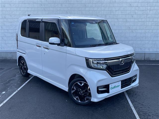 Ｎ－ＢＯＸカスタム Ｇ・Ｌターボホンダセンシング　社外８型ナビＴＶ　Ｂカメラ　両側パワスラ　レーダークルーズコントロール　ハーフレザーシート　純正１５インチＡＷ　スマートキー　プッシュスタート　スペアキー×１　純正フロアマット　衝突被害軽減ブレーキ（35枚目）