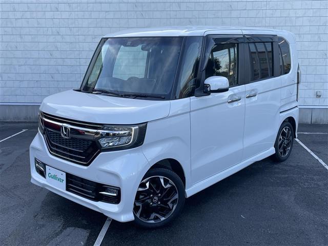 Ｎ－ＢＯＸカスタム Ｇ・Ｌターボホンダセンシング　社外８型ナビＴＶ　Ｂカメラ　両側パワスラ　レーダークルーズコントロール　ハーフレザーシート　純正１５インチＡＷ　スマートキー　プッシュスタート　スペアキー×１　純正フロアマット　衝突被害軽減ブレーキ（41枚目）