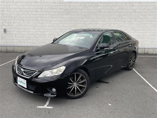 マークＸ ２５０Ｇ　リラックスセレ・ブラックレザーリミテッド　純正ナビ　フルセグＴＶ　Ｂｌｕｅｔｏｏｔｈ接続　ＤＶＤ再生　ＵＳＢ入力端子　プッシュスタート　スマートキー　スペアキー　Ｂカメラ　前席パワーシート　ＨＩＤオートライト　ＥＴＣ　社外１８インチホイール（40枚目）