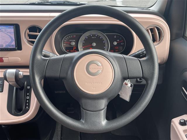 ミラココア ココアプラスX 社外ナビ TV DVD再生 USB入力端子 スマートキー 前後ドラレコ ETC ベンチシート 社外フロアマット LEDライト ルーフレール(4枚目)