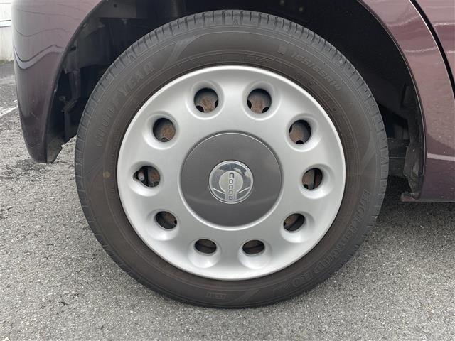 ミラココア ココアプラスX 社外ナビ TV DVD再生 USB入力端子 スマートキー 前後ドラレコ ETC ベンチシート 社外フロアマット LEDライト ルーフレール(32枚目)