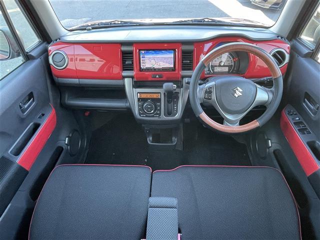 ハスラー Ｊスタイル　社外ナビ　フルセグＴＶ　Ｂｌｕｅｔｏｏｔｈ接続　ＤＶＤ再生　レーダーブレーキサポート　プッシュスタート　スマートキー　スペアキー　Ｂカメラ　ベンチシート　前席シートヒーター　ＨＩＤオートライト（42枚目）