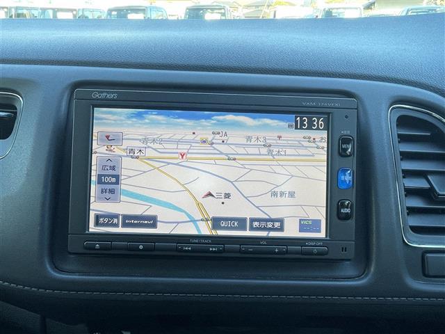 ヴェゼル Ｘ・ホンダセンシング　純正ナビ　フルセグＴＶ　Ｂｌｕｅｔｏｏｔｈ接続　ＤＶＤ再生　ＵＳＢ入力端子　ホンダセンシング　衝突被害　追従クルコン　プッシュスタート　スマートキー　スペアキー　電動Ｐ・オートブレーキホールド（14枚目）