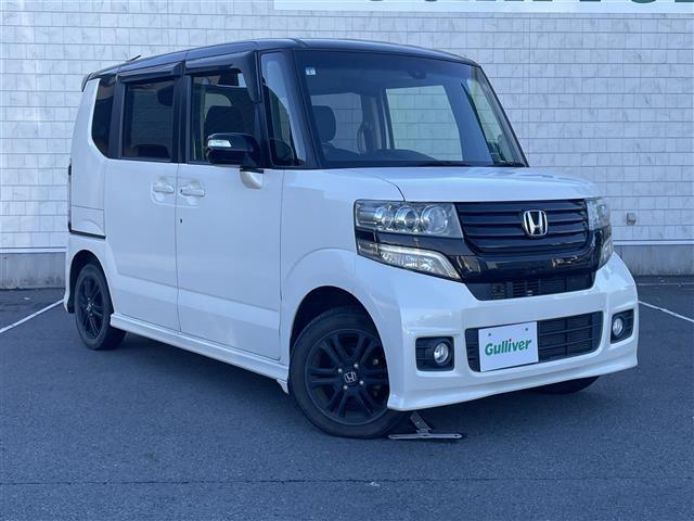 Ｎ－ＢＯＸカスタム ２トーンカラースタイル　Ｇ　ＳＳパッケージ　ワンオーナー　純正ナビ　フルセグＴＶ　Ｂｌｕｅｔｏｏｔｈ接続　ＤＶＤ再生　ＣＴＢＡ　両側パワスラ　プッシュスタート　スマートキー　スペアキー　Ｂカメラ　ＨＩＤオートライト　ベンチシート（35枚目）